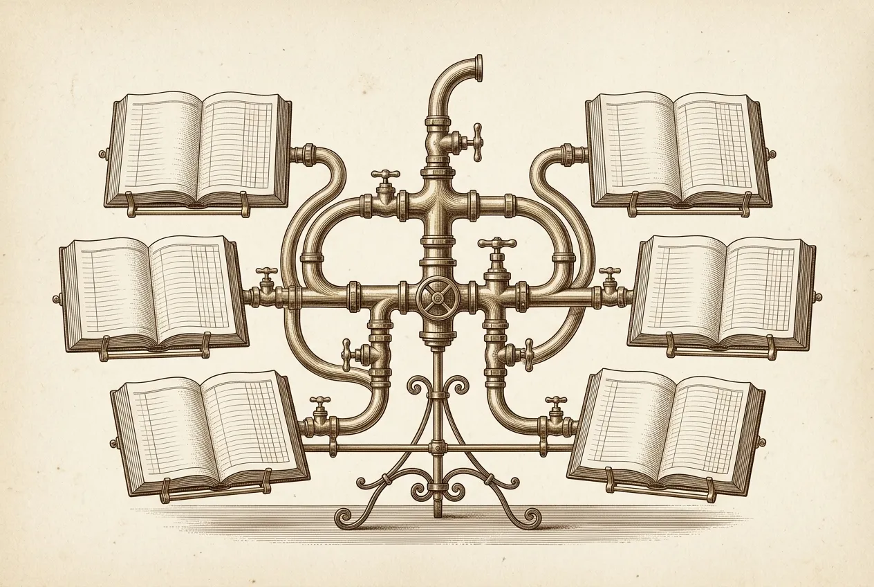 Engraved plate for Finance builds its own APIs